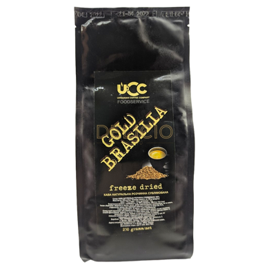 Розчинна кава UCC GOLD А BRASILIA 250 г