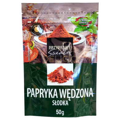Паприка копчена солодка Приправи Світу 50 г 6270156 фото Деліціо фуд