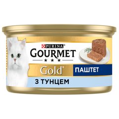 Вологий корм для кішок Purina Gourmet Gold Паштет з тунцем 85 г