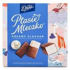 Цукерки Wedel Пташине Молоко Крем 340 г 6271804 фото Деліціо фуд