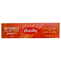 Спагеті цільнозернові Barilla - Integrale Spaghetti 500 г 6270133 фото Деліціо фуд