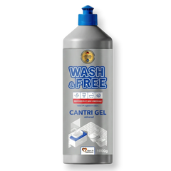 Універсальний засіб для чищення Wash&Free Cantri Gel 1 кг 004230  фото Деліціо фуд