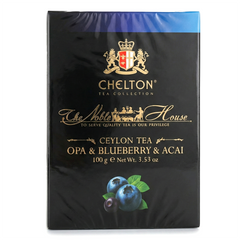 Чай Chelton The Noble House - Ceylon Tea Opa Blueberry & Acai 100г 6271494 фото Деліціо фуд