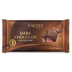 Шоколад чорний Cachet Dark Chocolate 54% 500 г 6271807 фото Деліціо фуд
