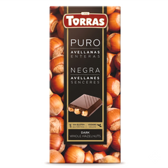 Шоколад Torras чорний з фундуком 150г 6271680 фото Деліціо фуд
