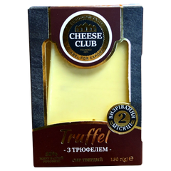 Сир Клуб Сиру Truffel с трюфелем 50% 150г 6270813 фото Деліціо фуд