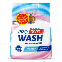 Пральний порошок ProWash Весняна свіжість 3 кг 011024 фото Деліціо фуд