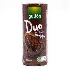 Печиво GULLON Duo double temptation сендвіч темне з шоколадним кремом 165г 6271808 фото Деліціо фуд