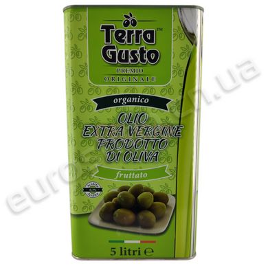 Олія оливкова Terra Gusto Organico 5 л 6260894 фото Деліціо фуд