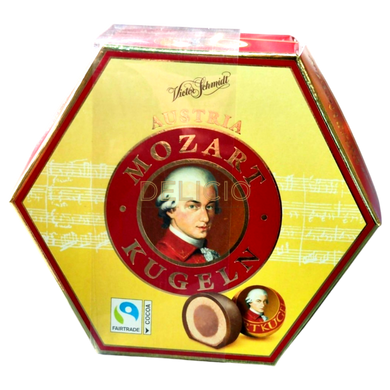 Цукерки марципанові Victor Schmidt Mozart Kugeln 297 г (Коробка) 6270529 фото Деліціо фуд