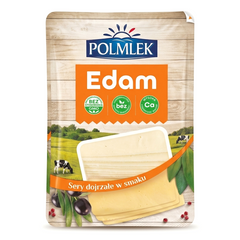 Сир нарізка Polmlek Edam 400г 6271634 фото Деліціо фуд