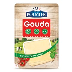 Сир нарізка Polmlek Gouda 400г 6271635 фото Деліціо фуд