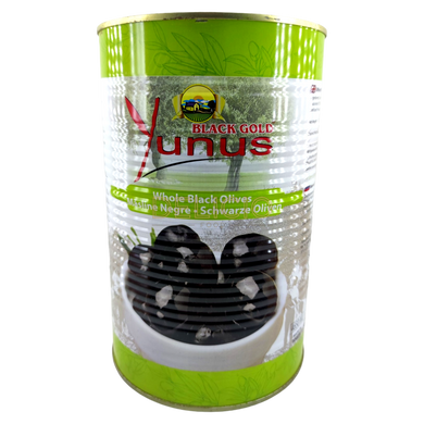 Оливки чорні з кісточкою Yunus (калібр 70-90) 2,5кг 6269576 фото Деліціо фуд