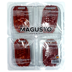 Набір нарізок Magusto (Salchichon 2шт + Chorizo 2шт) 160г (4*40г) 6270567 фото Деліціо фуд