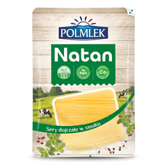 Сир нарізка Polmlek Natan 400г 6271636 фото Деліціо фуд