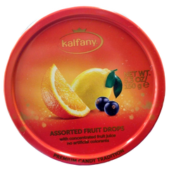 Льодяники Kalfany Assorted Fruit Candies 150г 6270301 фото Деліціо фуд