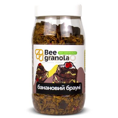 Гранола Bee Granola - Банановий брауні 250г	 6268587 фото Деліціо фуд