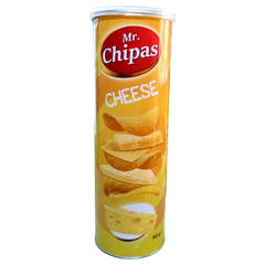 Чіпси Mr. Chipas Cheese 160г (Тубус) 6270149 фото Деліціо фуд