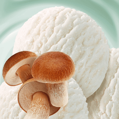 Морозиво Рудь - Пломбір "Білі гриби" 2,5 кг (Контейнер) 6263000 фото Деліціо фуд
