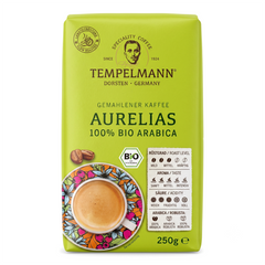 Кава мелена Tempelmann Aurelias BIO 250 г