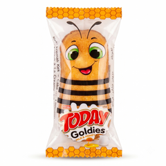 Тістечко Elvan Today Goldies Milky Honey 50 г 6271642 фото Деліціо фуд
