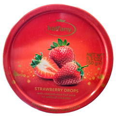 Льодяники Kalfany Strawberry Candies 150г 6270308 фото Деліціо фуд