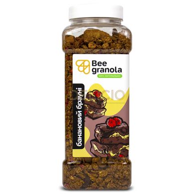 Гранола Bee Granola - Банановий брауні 500г 6268593 фото Деліціо фуд