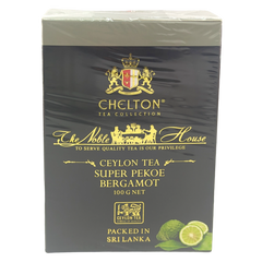 Чай Chelton Ceylon Tea Super Pekoe Bergamot 100г 6268594 фото Деліціо фуд