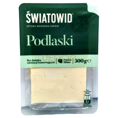 Сир нарізка Swiatowid Podlaski 300 г 6269922 фото Деліціо фуд