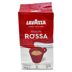 Кава мелена Lavazza Qualita Rossa 250 г (Арабіка 40%, Робуста 60%)
