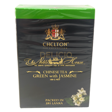 Чай Chelton Chinese Tea Green with Jasmine 100г 6268595 фото Деліціо фуд