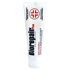Зубна паста BIOREPAIR PLUS Denti Sensibili посилене відновлення емалі для чутливих зубів 75мл Італія 008669 фото Деліціо фуд