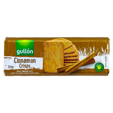 Печиво GULLON Cinnamon crisps з корицею 235г 6269214 фото Деліціо фуд