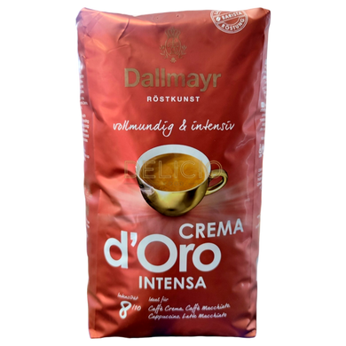 Кава в зернах Dallmayr Crema d'Oro Intensa 1 кг (100% Арабіки)