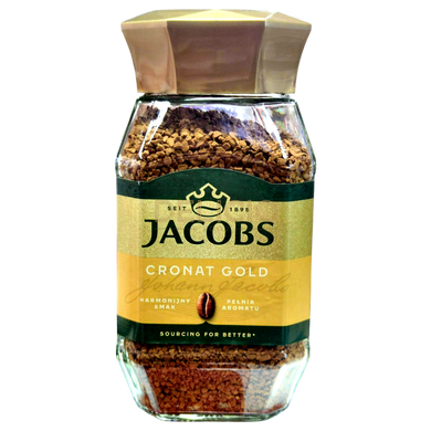 Кава розчинна Jacobs Cronat Gold 200 г