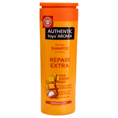Шампунь Authentic Toya Aroma Repair Extra Для пошкодженого волосся 400 мл 002057 фото Деліціо фуд