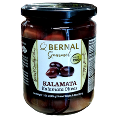 Оливки з кісточкою Bernal Kalamata 436/250г 6270695 фото Деліціо фуд