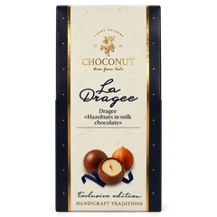 Цукерки La Dragee Фундук у молочному шоколаді 100 г 6271823 фото Деліціо фуд