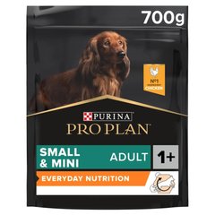 Сухий корм для дорослих собак дрібних порід Purina Pro Plan Small&Mini Adult 1+ Everyday Nutrion з куркою 700 г 20778 фото Деліціо фуд