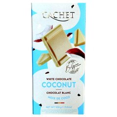 Шоколад білий Cachet Coconut White 100г 6270547 фото Деліціо фуд