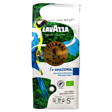 Кава мелена Lavazza Tierra For Amazonia Bio Organic 180г