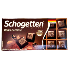 Шоколад Schogetten Dark Chocolate - Чорний 100 г 5100 фото Деліціо фуд