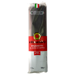 Макарони ARMANDO Spaghetti Nero di seppia 500г 6271001 фото Деліціо фуд