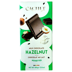 Шоколад молочний Cachet Hazelnut 100г 6270548 фото Деліціо фуд