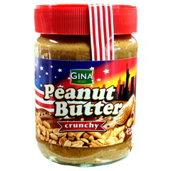 Арахісова паста Gina Peanut Butter - Crunchy 350 г 6263767 фото Деліціо фуд