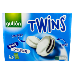 Печиво GULLON Twins сендвіч в білому шоколаді 252г 6269223 фото Деліціо фуд