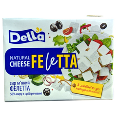 Сир м&rsquo;який Della Feletta 50% 200г 6270891 фото Деліціо фуд