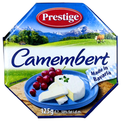 Сир Prestige Camembert 50% 125г	 6270660 фото Деліціо фуд