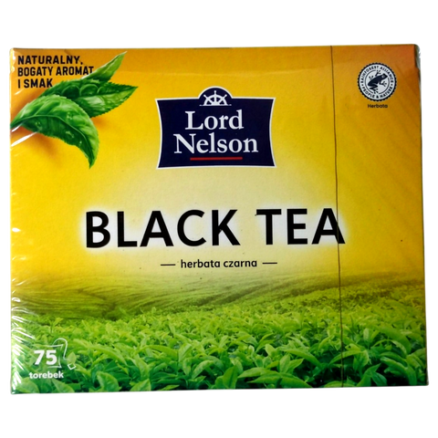 正月セール！DeliciousTaylormade “The BLAC Купити Чай Lord Nelson Black tea 75 пакетиків в Delicio Food