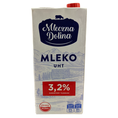 Молоко Mleczna Dolina 3.2% - Ультрапастеризоване 1 л 6261953 фото Деліціо фуд